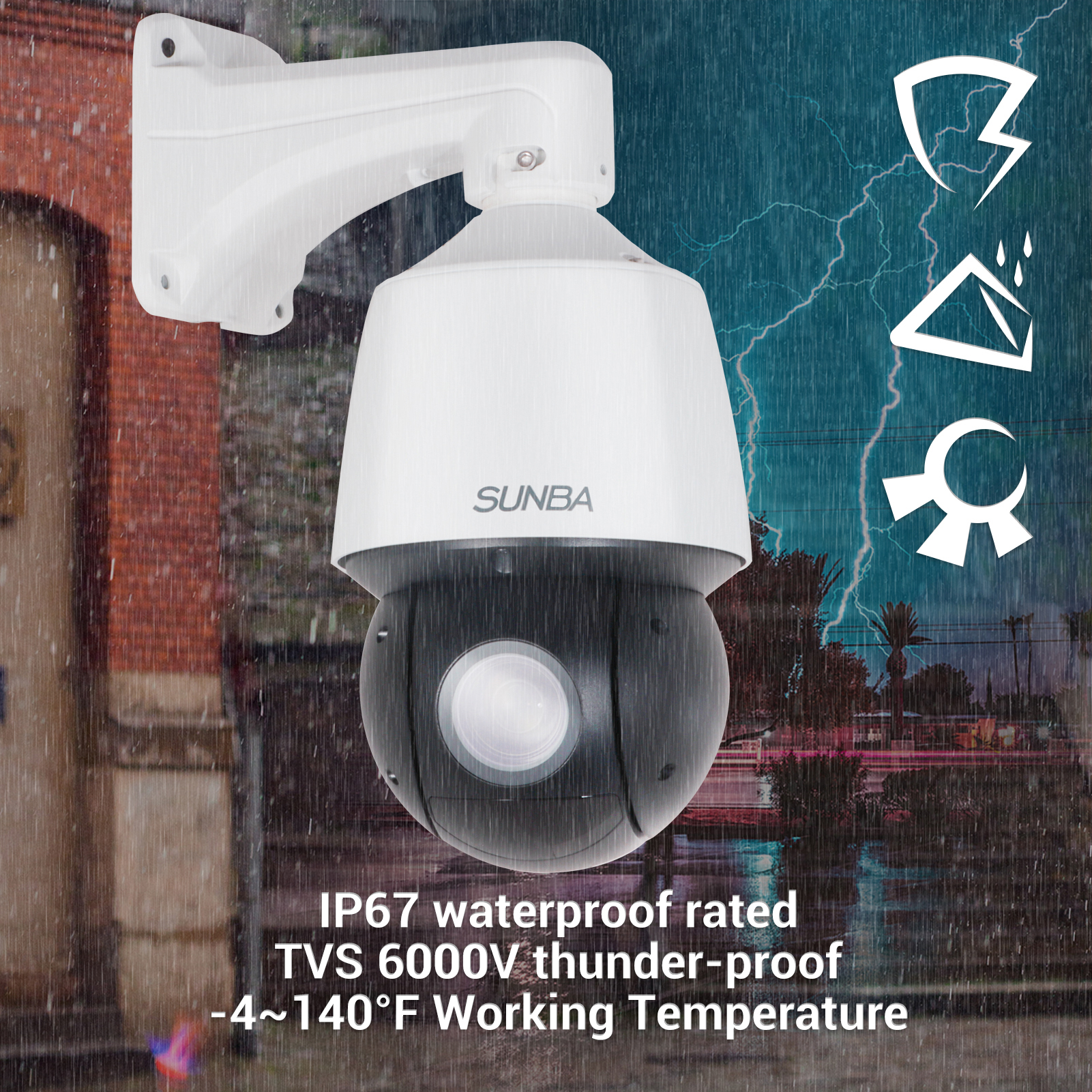 P525 4MP 25X(Only available from stock in the USA) – Sunba Technology